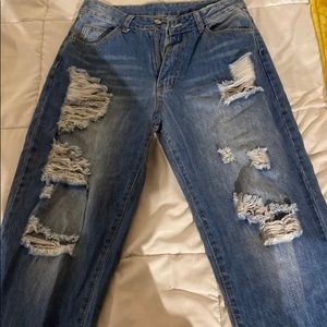 ripped jeans from shein